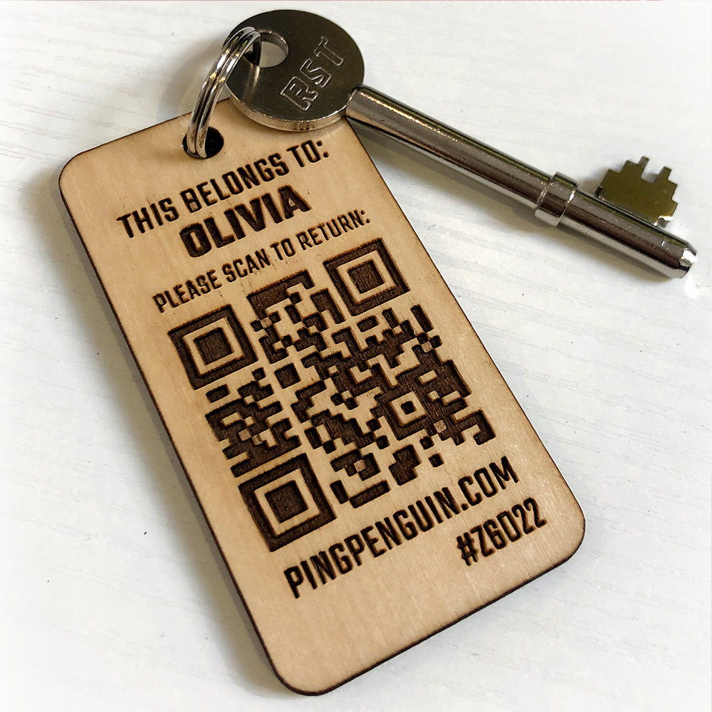 Wooden tag